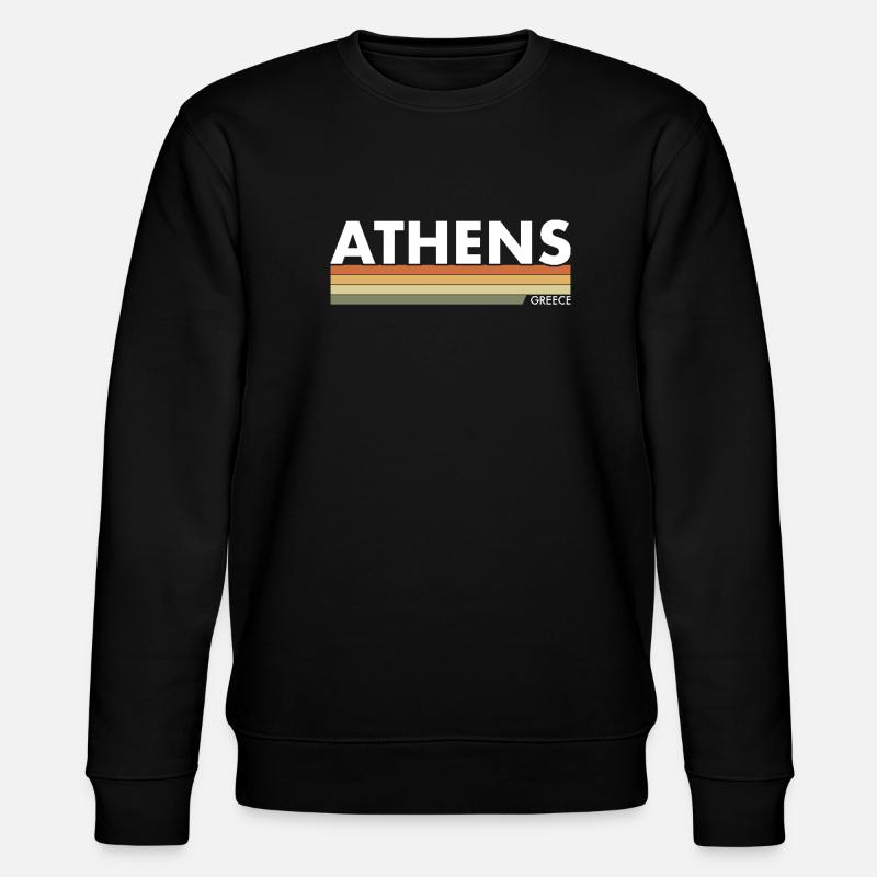 Athènes Grèce Grec Grec - Sweat bio CHANGER Stanley/Stella Unisexe - noir