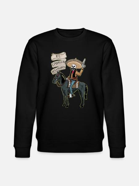 El Caballero de la muerte - Stanley/Stella CHANGER Unisex Organic Sweatshirt - black