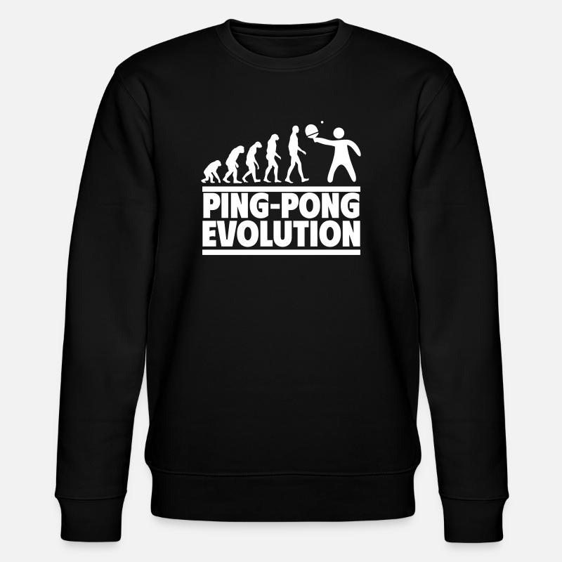 Ping-Pong Evolution - Stanley/Stella CHANGER Unisex Organic Sweatshirt - black