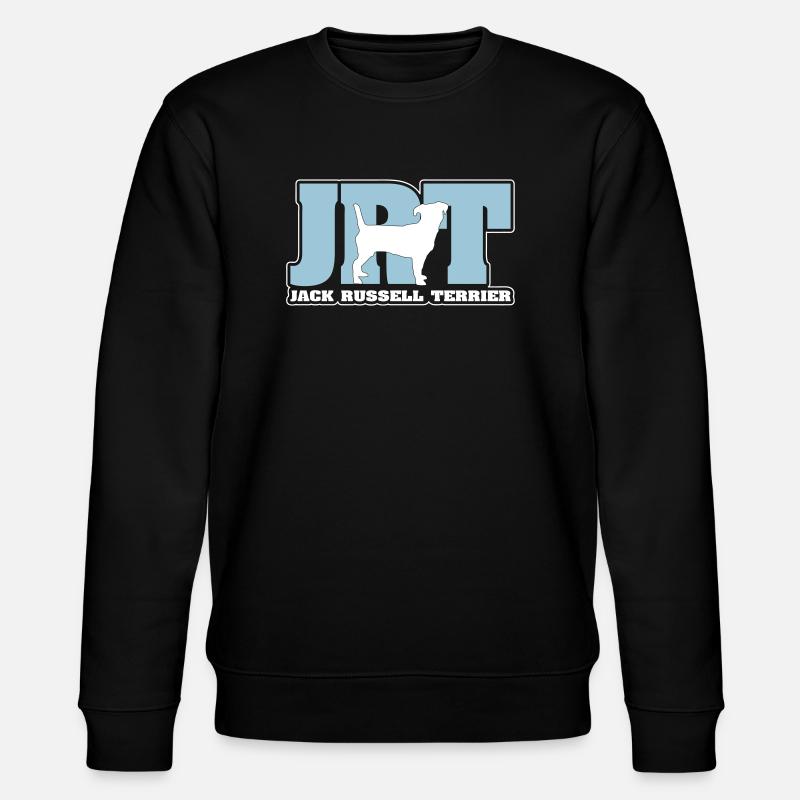 JACK RUSSELL TERRIER JRT - Stanley/Stella CHANGER Unisex Organic Sweatshirt - black