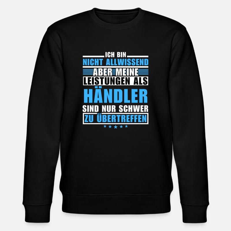 Unübertroffene Leistung als Händler - Stanley/Stella Unisex Bio-Sweatshirt CHANGER - Schwarz