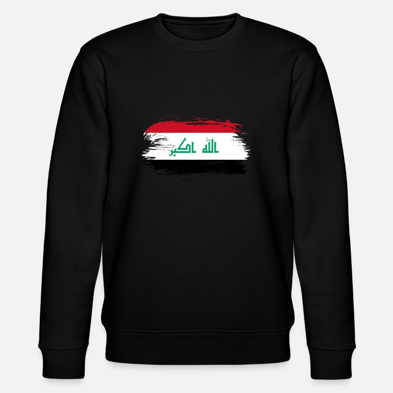 Drapeau de l’Irak - Sweat bio CHANGER Stanley/Stella Unisexe - noir