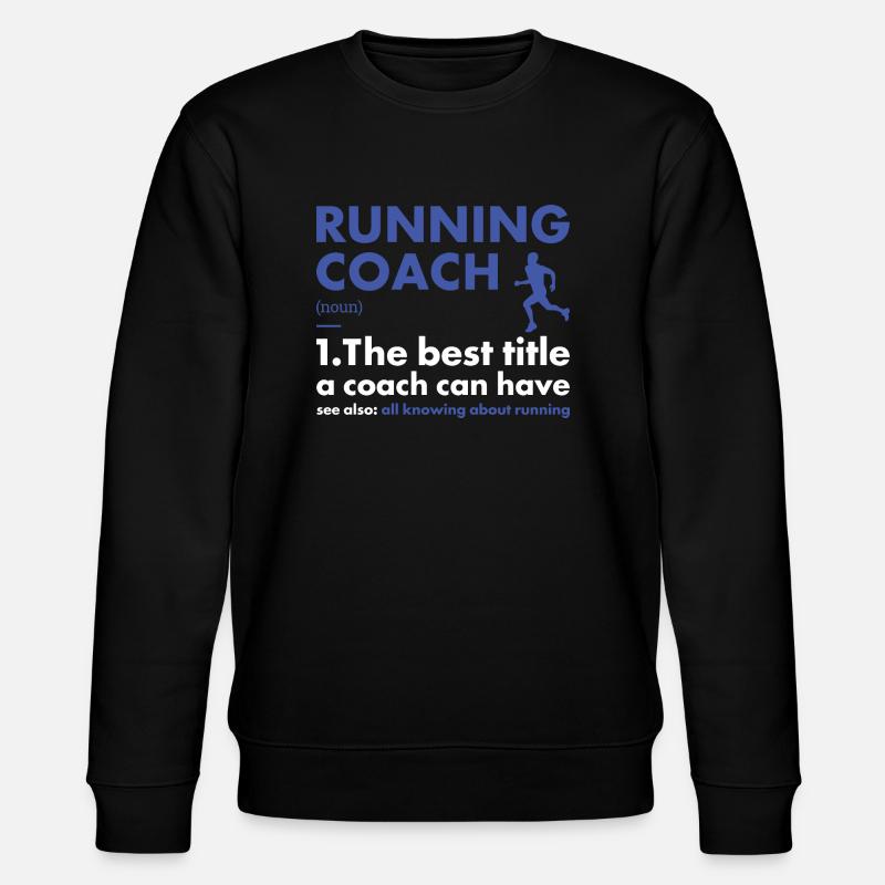 Sport Coach Running - Stanley/Stella Unisex Bio-Sweatshirt CHANGER  - Schwarz
