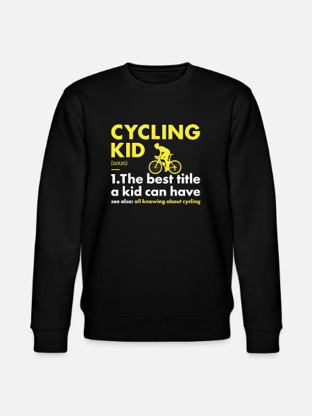 Sport Kid Cycling - Stanley/Stella CHANGER Unisex Organic Sweatshirt - black