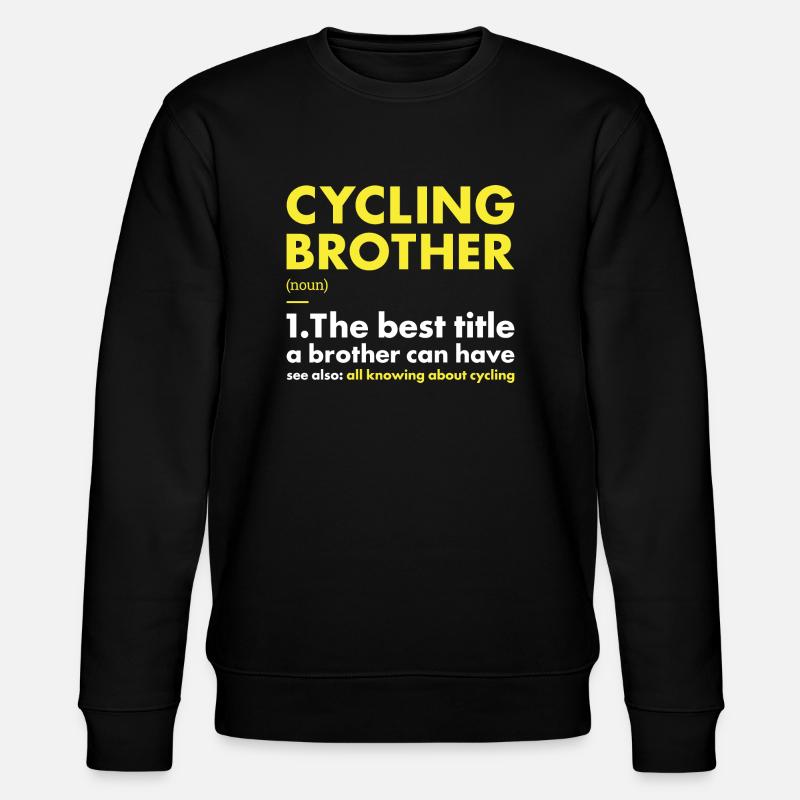 Sport Frère Cyclisme - Sweat bio CHANGER Stanley/Stella Unisexe - noir