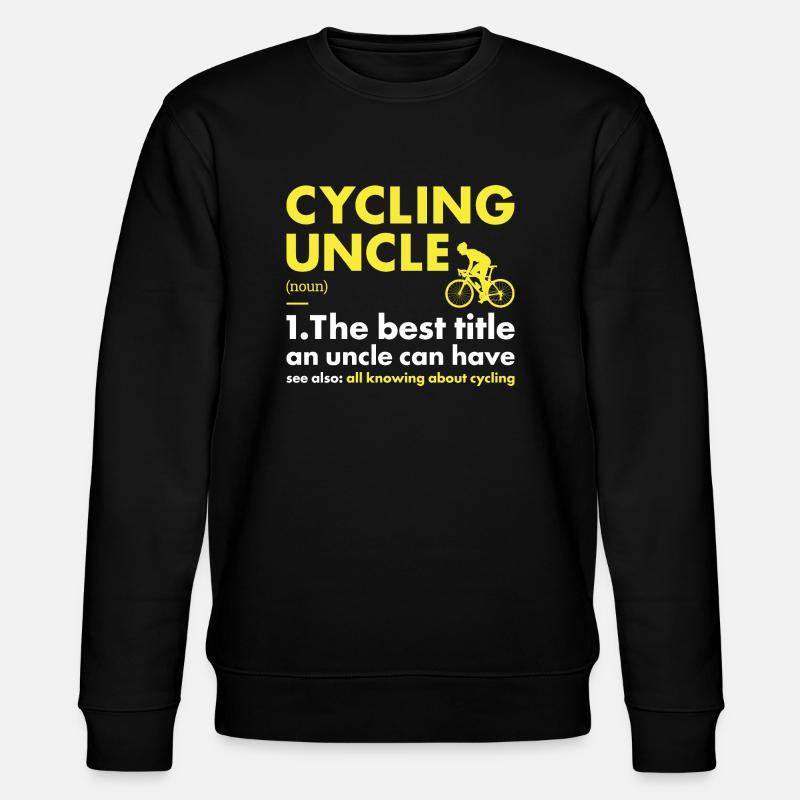 Sport Oncle Cyclisme - Sweat bio CHANGER Stanley/Stella Unisexe - noir