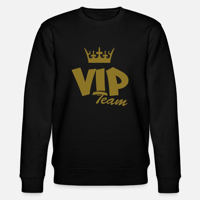 vip_team - Stanley/Stella Unisex Bio-Sweatshirt CHANGER  - Schwarz