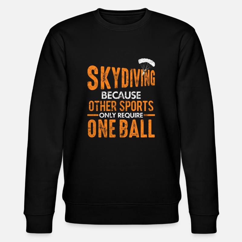 Skydiving Fallschirmspringen Fallschirm - Sweat bio CHANGER Stanley/Stella Unisexe - noir