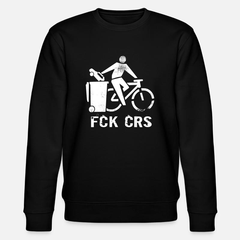 FCK CRS - Stanley/Stella Unisex Bio-Sweatshirt CHANGER - Schwarz