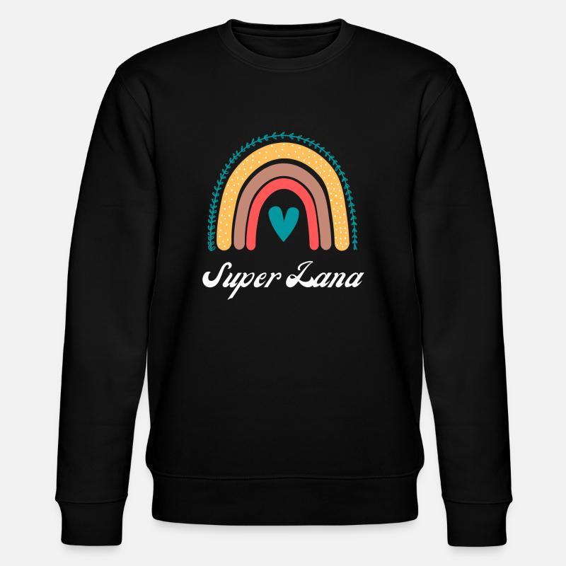 Super Lana - Stanley/Stella Unisex Bio-Sweatshirt CHANGER  - Schwarz