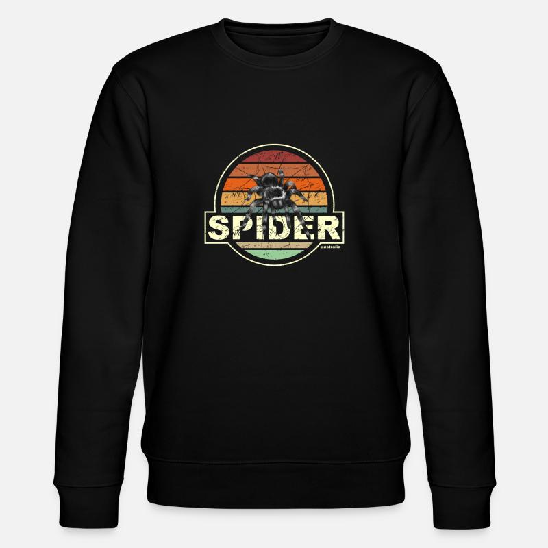 SPIDER australia - Stanley/Stella Unisex Bio-Sweatshirt CHANGER  - Schwarz
