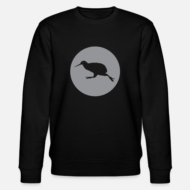 KIWI - Oiseau - Nouvelle-Zélande - Sweat bio CHANGER Stanley/Stella Unisexe - noir