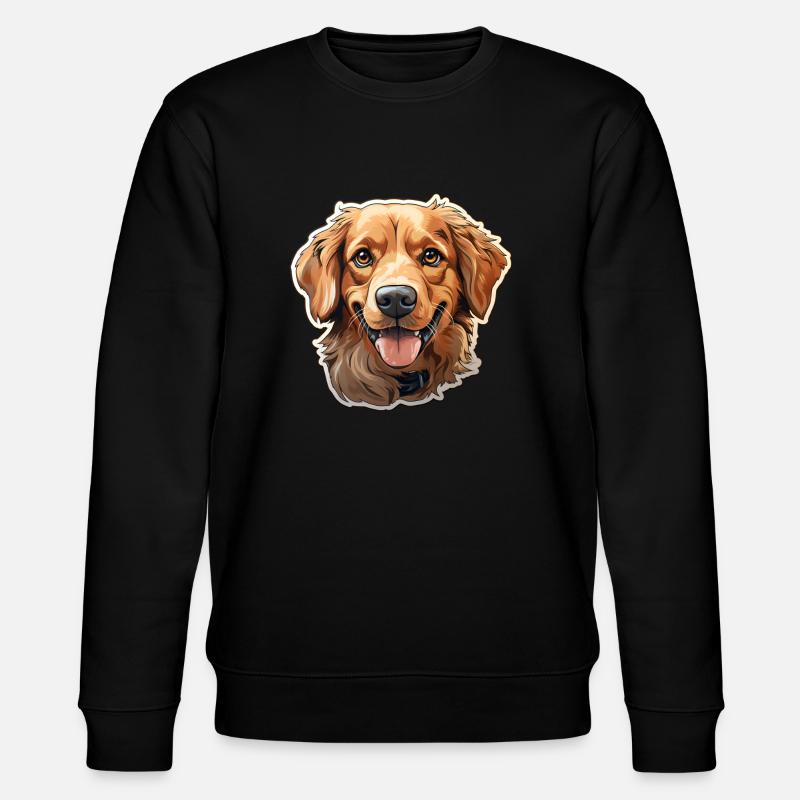 Golden retriever - Sweat bio CHANGER Stanley/Stella Unisexe - noir