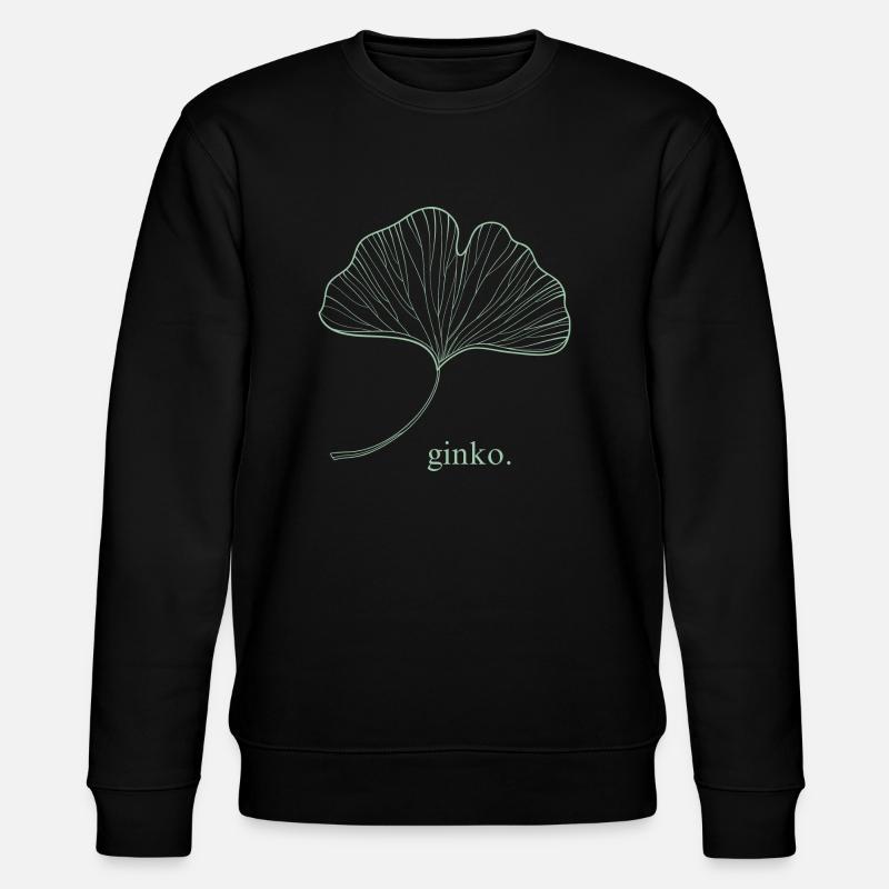 ginko. - Stanley/Stella Unisex Bio-Sweatshirt CHANGER  - Schwarz