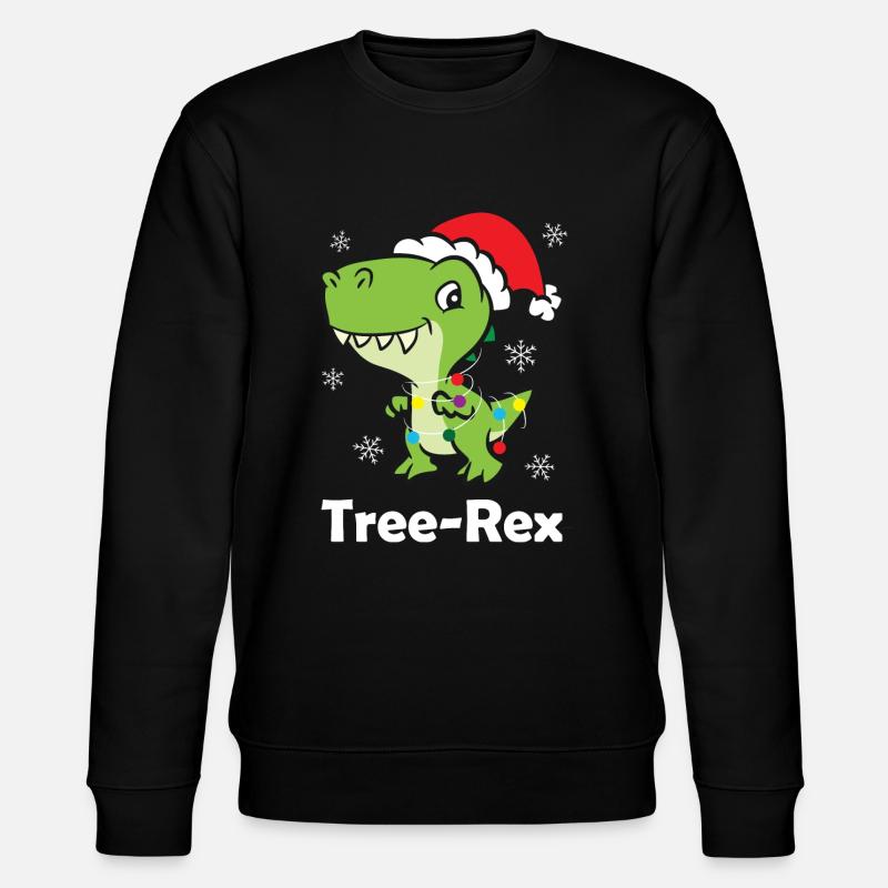 T-Rex - Guirlande lumineuse Tree-Rex - Sweat bio CHANGER Stanley/Stella Unisexe - noir