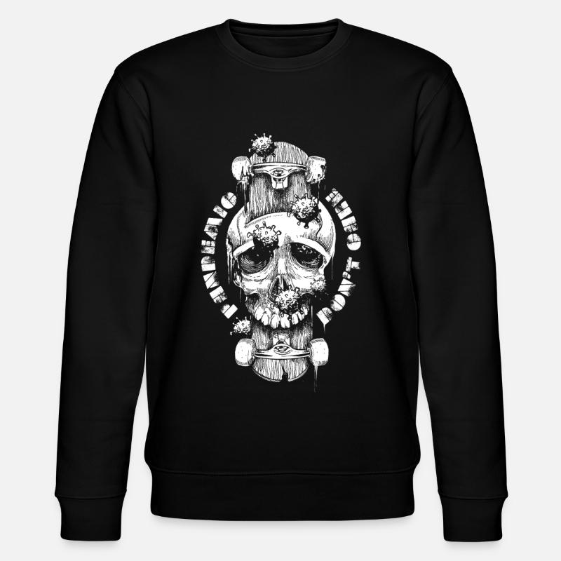 Patineur pandémique - Sweat bio CHANGER Stanley/Stella Unisexe - noir