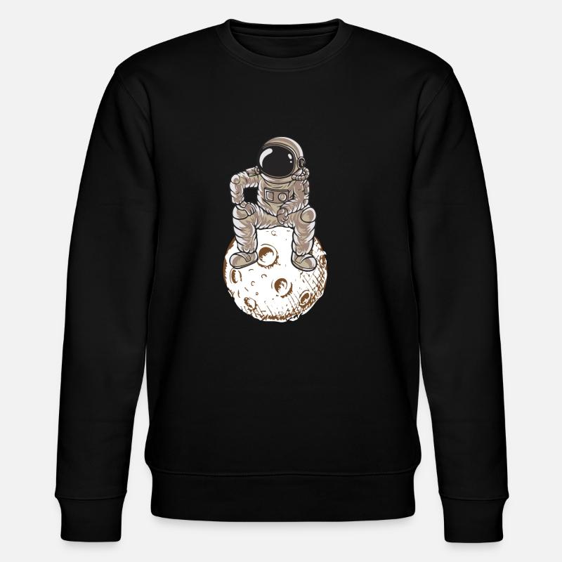 NASA - Stanley/Stella Unisex Bio-Sweatshirt CHANGER  - Schwarz