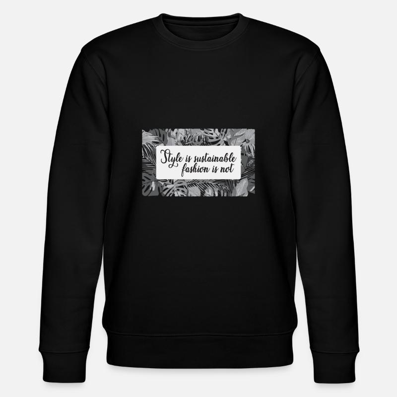 Durabilité - Sweat bio CHANGER Stanley/Stella Unisexe - noir