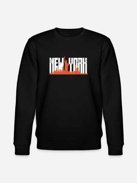 New York - Stanley/Stella CHANGER Unisex Organic Sweatshirt - black