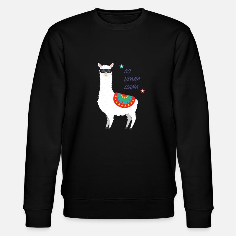 Lama - Sweat bio CHANGER Stanley/Stella Unisexe - noir