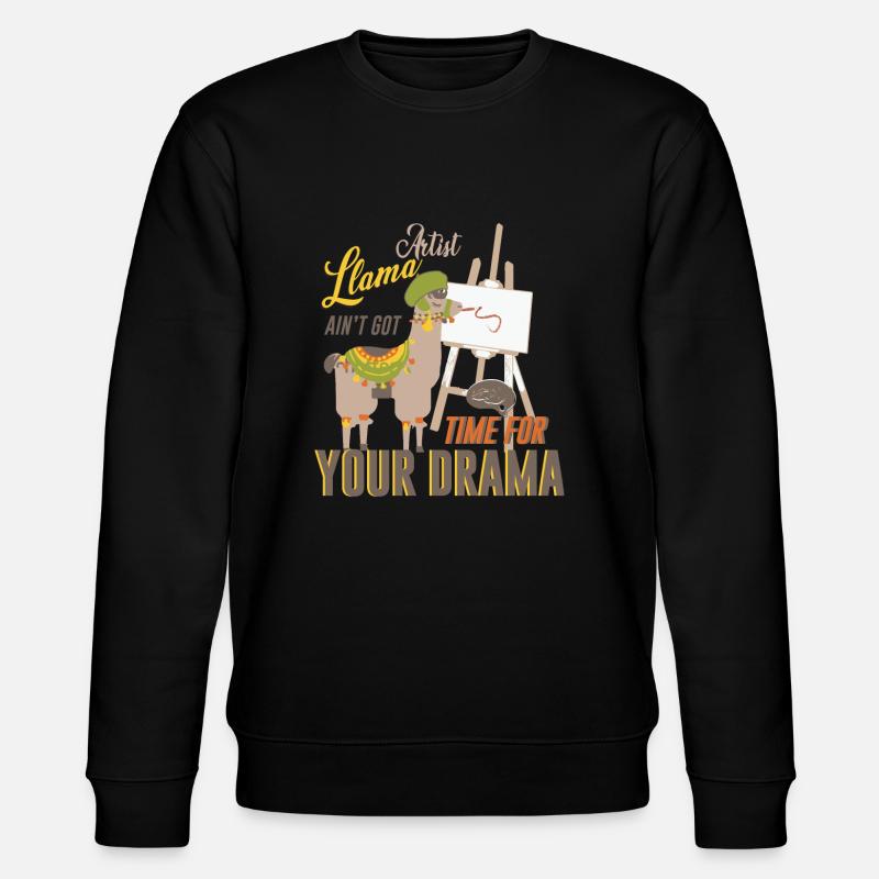 Lama - Sweat bio CHANGER Stanley/Stella Unisexe - noir