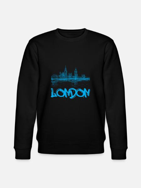 London - Stanley/Stella CHANGER Unisex Organic Sweatshirt - black