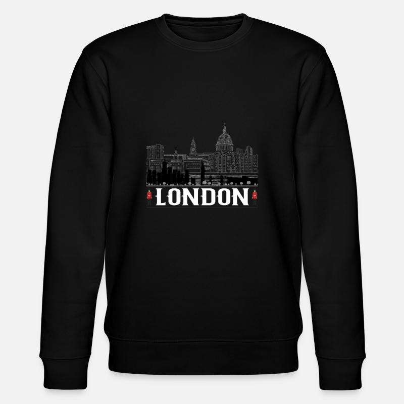 Londres - Sweat bio CHANGER Stanley/Stella Unisexe - noir