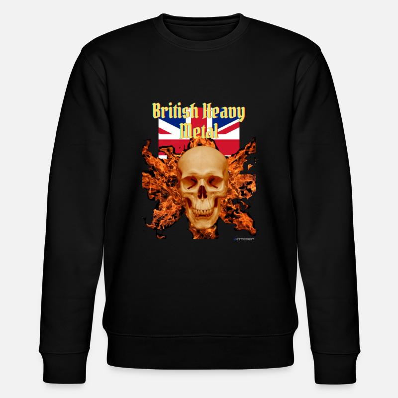 Heavy Metal britannique - Sweat bio CHANGER Stanley/Stella Unisexe - noir