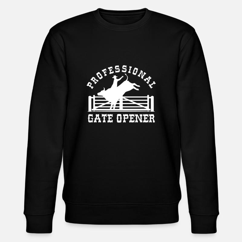 Professional Gate Opener - Stanley/Stella CHANGER Unisex Organic Sweatshirt - black