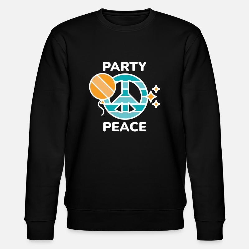 Paix du parti - Sweat bio CHANGER Stanley/Stella Unisexe - noir