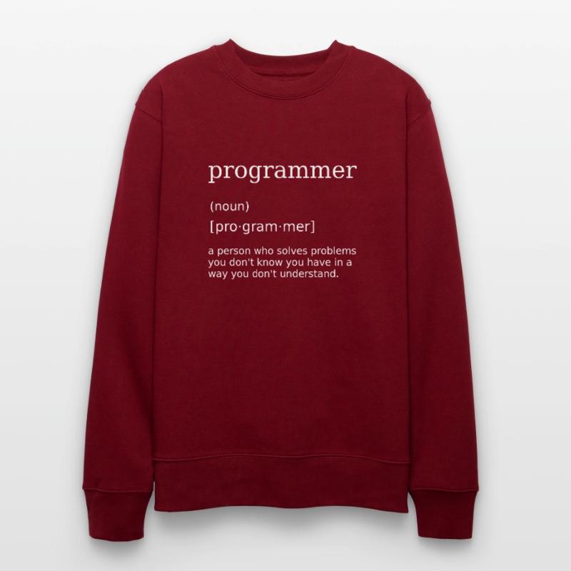 Programmer Spruch Informatiker Computer Scientist Stanley/Stella Unisex Bio-Sweatshirt CHANGER 
