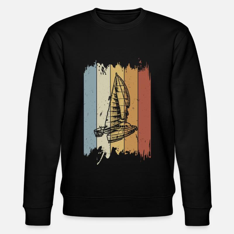 Catamaran - Sweat bio CHANGER Stanley/Stella Unisexe - noir