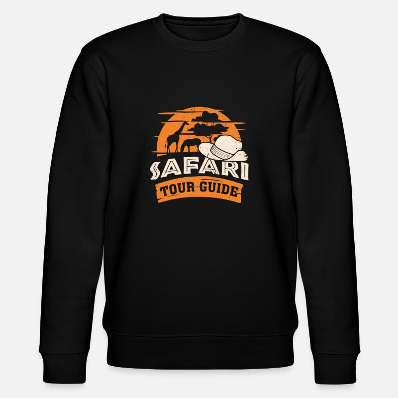Safari Guide De l’Afrique - Sweat bio CHANGER Stanley/Stella Unisexe - noir