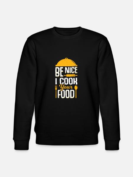 Chef Chef Food Chef Gift - Stanley/Stella CHANGER Unisex Organic Sweatshirt - black