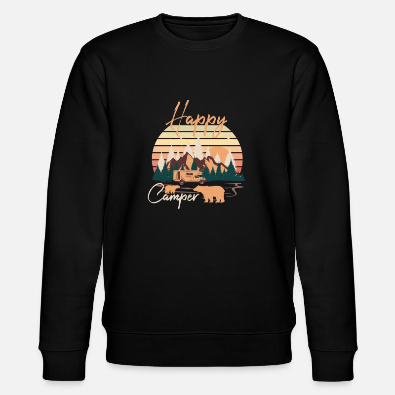 Happy Camper - Sweat bio CHANGER Stanley/Stella Unisexe - noir