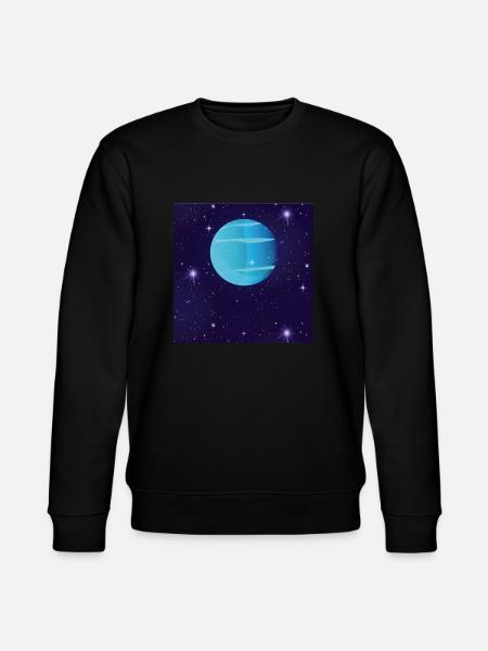 Uranus - Stanley/Stella CHANGER Unisex Organic Sweatshirt - black