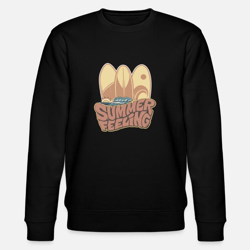 Summer Feeling - Stanley/Stella Unisex Bio-Sweatshirt CHANGER  - Schwarz