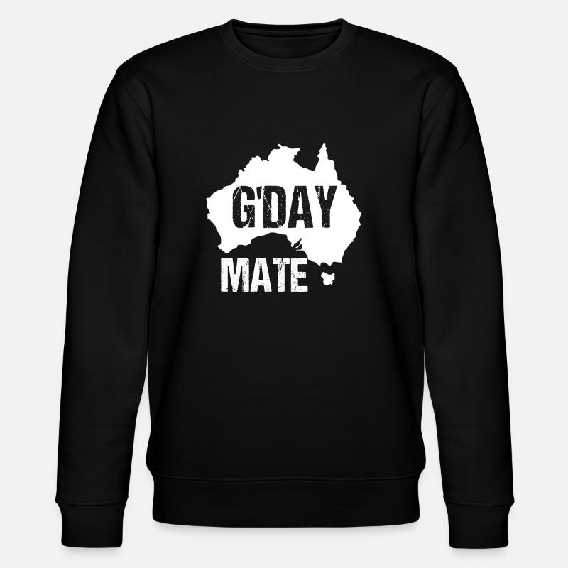 G’DAY MATE - Sweat bio CHANGER Stanley/Stella Unisexe - noir