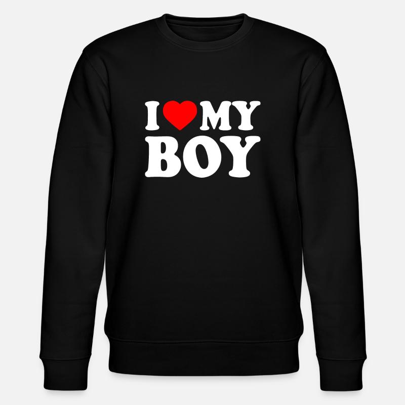 I love my boy - Sweat bio CHANGER Stanley/Stella Unisexe - noir