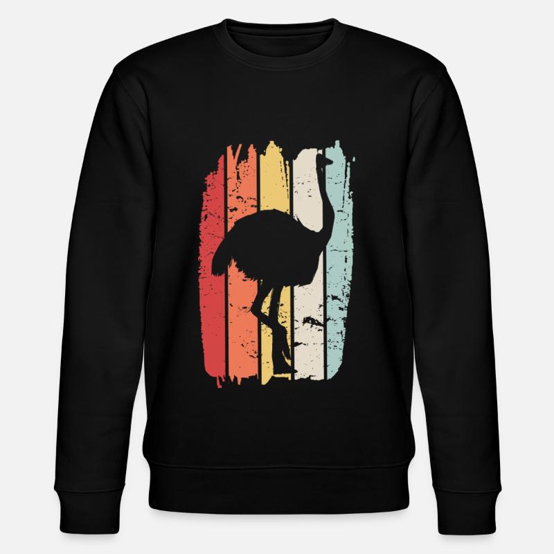 autruche - Sweat bio CHANGER Stanley/Stella Unisexe - noir