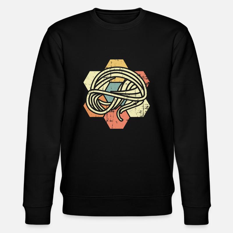 spaghetti - Stanley/Stella CHANGER Unisex Organic Sweatshirt - black