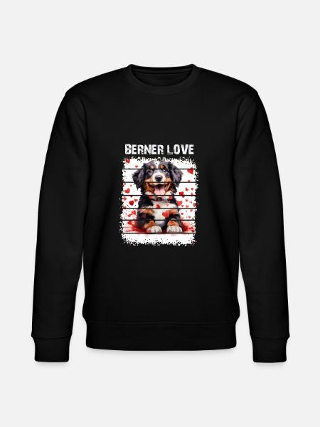 Bouvier bernois - Sweat bio CHANGER Stanley/Stella Unisexe - noir