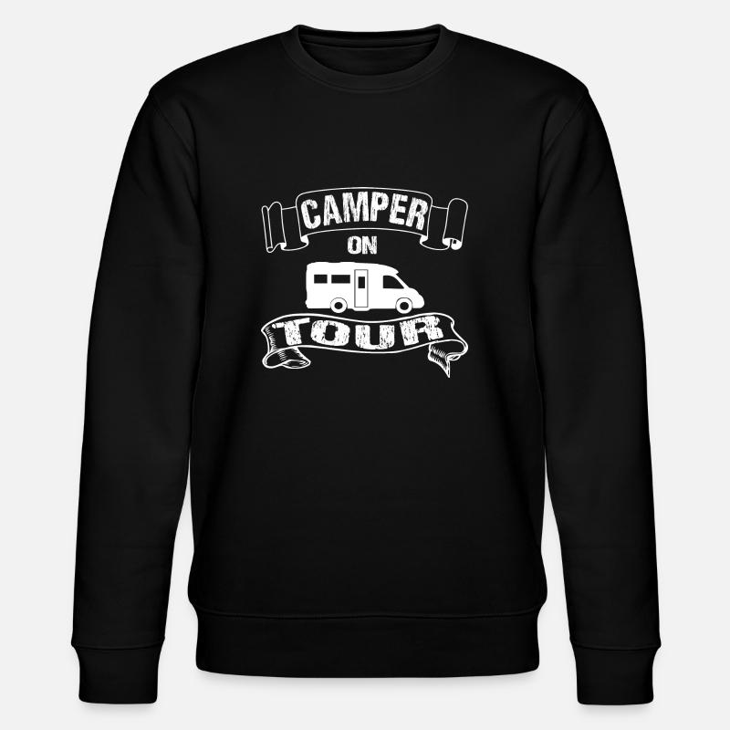 Camping - Sweat bio CHANGER Stanley/Stella Unisexe - noir