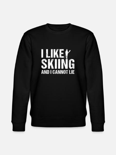 Sport I Like Skiing - Stanley/Stella CHANGER Unisex Organic Sweatshirt - black