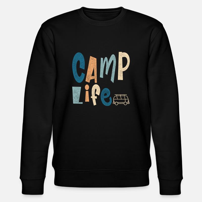 Vie au camp - Sweat bio CHANGER Stanley/Stella Unisexe - noir