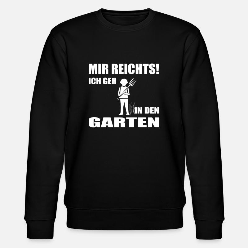 Garten - Stanley/Stella Unisex Bio-Sweatshirt CHANGER - Schwarz