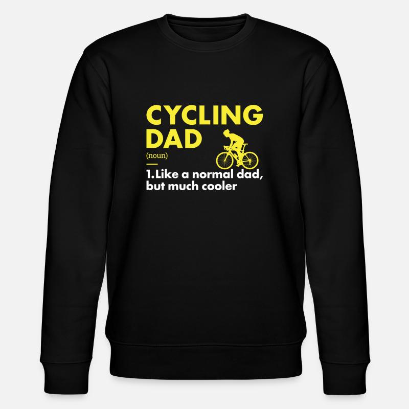 Sport Papa Cyclisme - Sweat bio CHANGER Stanley/Stella Unisexe - noir