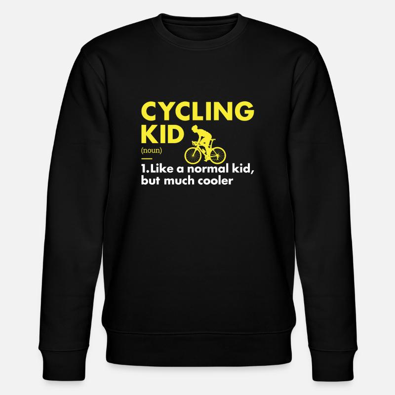 Sport Kid Cyclisme - Sweat bio CHANGER Stanley/Stella Unisexe - noir