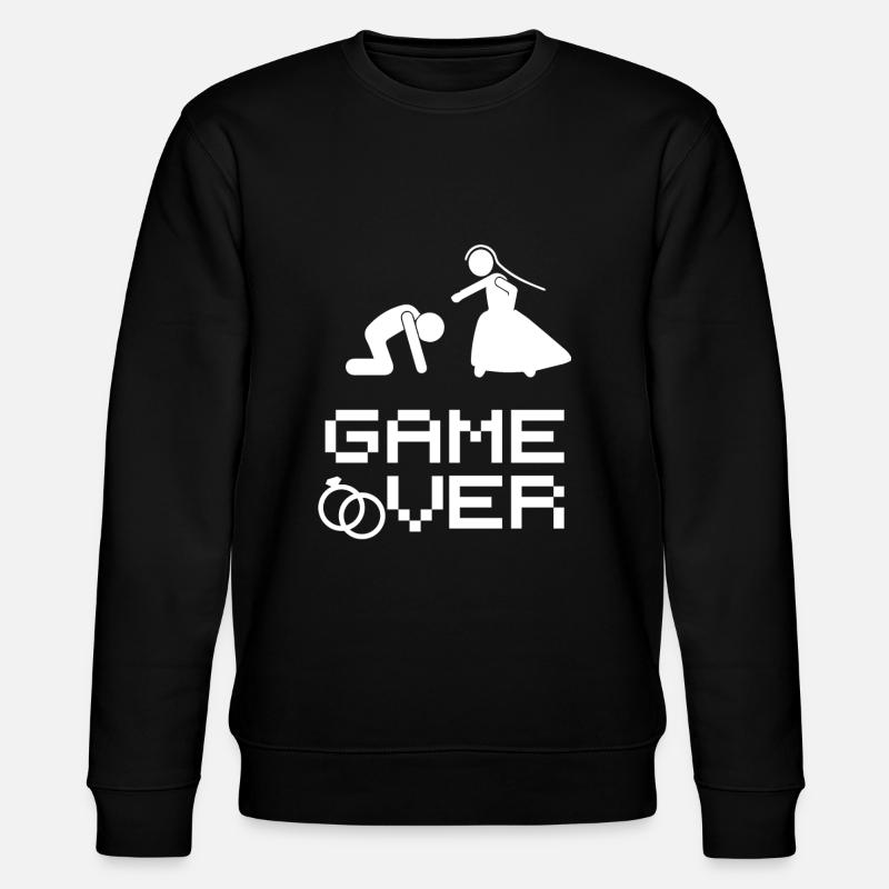 Verheiratet - Stanley/Stella Unisex Bio-Sweatshirt CHANGER - Schwarz
