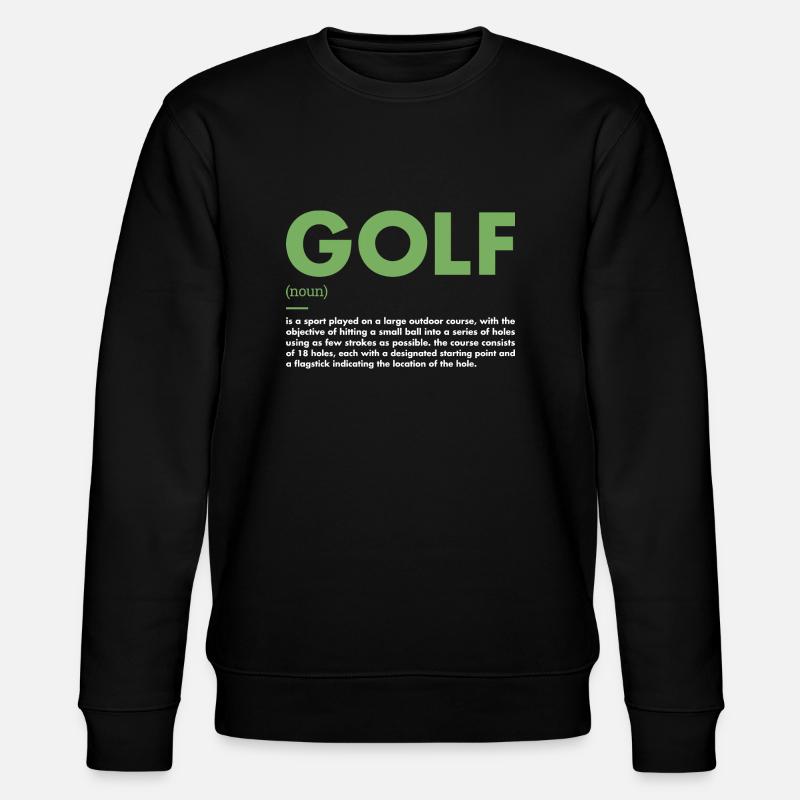 Sport Définition Golf - Sweat bio CHANGER Stanley/Stella Unisexe - noir